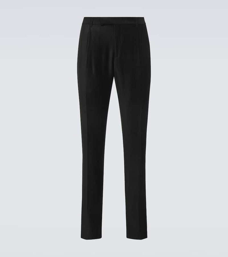 Lardini Velvet tuxedo pants