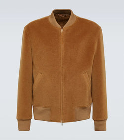 Lardini Virgin wool bomber jacket