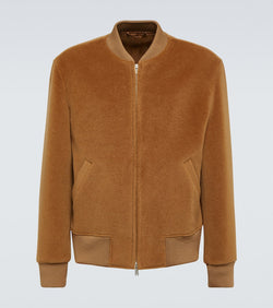 Lardini Virgin wool bomber jacket