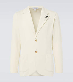 Lardini Wool and silk blazer