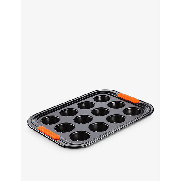 Le Creuset 12-cup Bakeware mini metal muffin tray | LYBSTORE