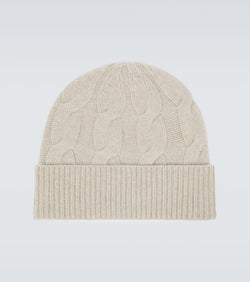 Le Kasha Abobo cable-knit cashmere beanie