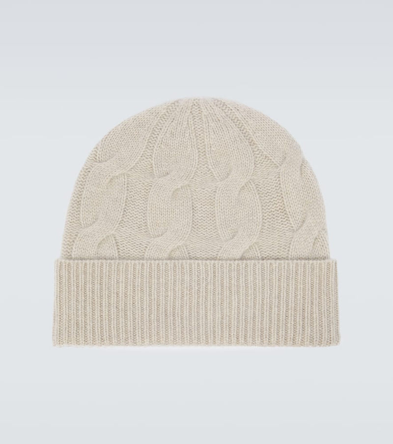 Le Kasha Abobo cable-knit cashmere beanie