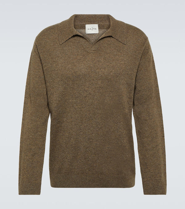 Le Kasha Gibson cashmere polo sweater