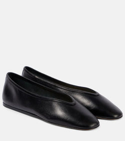 Le Monde Béryl Luna leather ballet flats