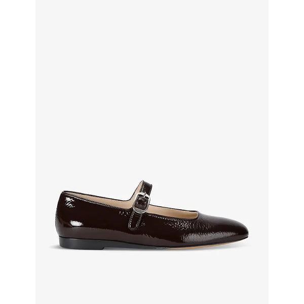 Le Monde Beryl Mary Jane patent-leather ballet flats