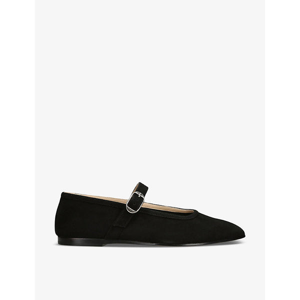 Le Monde Beryl Mary Jane square-toe suede pumps | LYBSTORE