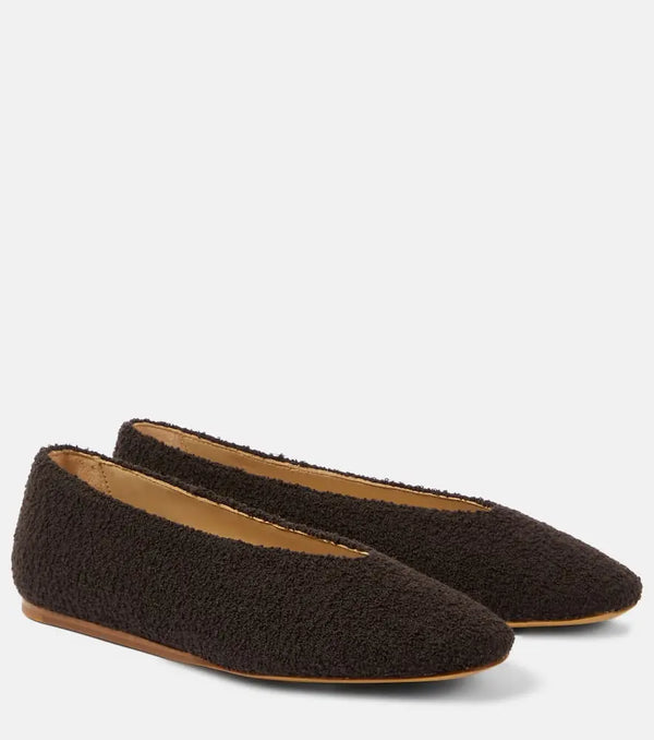 Le Monde Béryl Regency canvas ballet flats