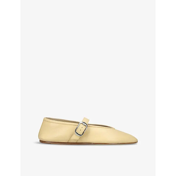 Le Monde Beryl Stella single-strap leather ballet flats