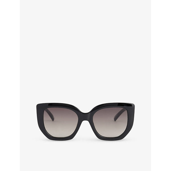 Womens Le Specs Euphoria square-frame polyethylene sunglasses