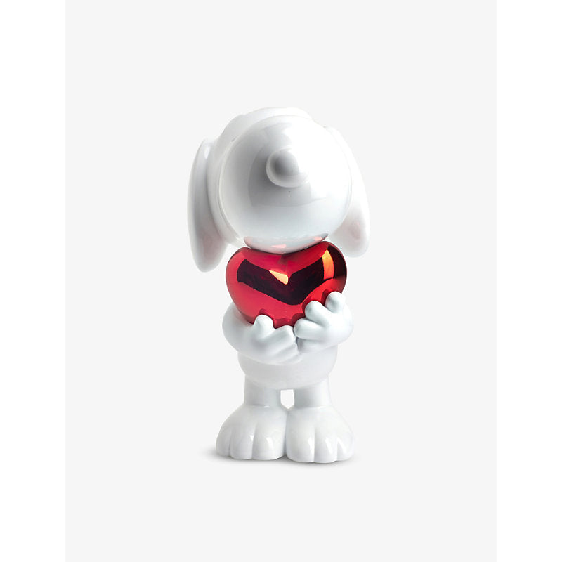 Leblon Delienne Limited Edition Snoopy Heart life-size chrome figurine 95cm