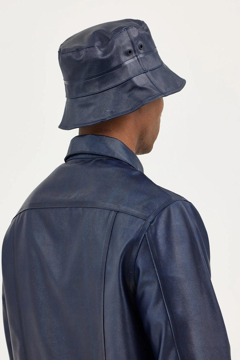 Stutterheim Lee x STUTTERHEIM Bucket Hat Aviator Navy