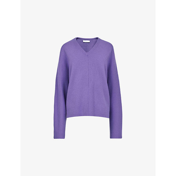  Leem V-neck relaxed-fit merino-wool jumper