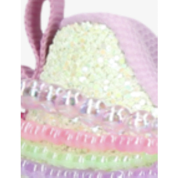 Womens Lelli Kelly Kids' Gioiello gem-embellished woven trainers