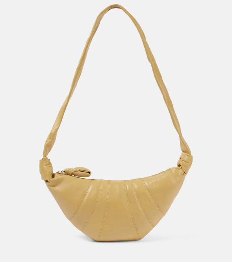 Lemaire Croissant Small leather shoulder bag