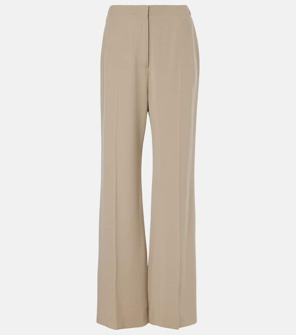 Lemaire High-rise cotton straight-leg pants