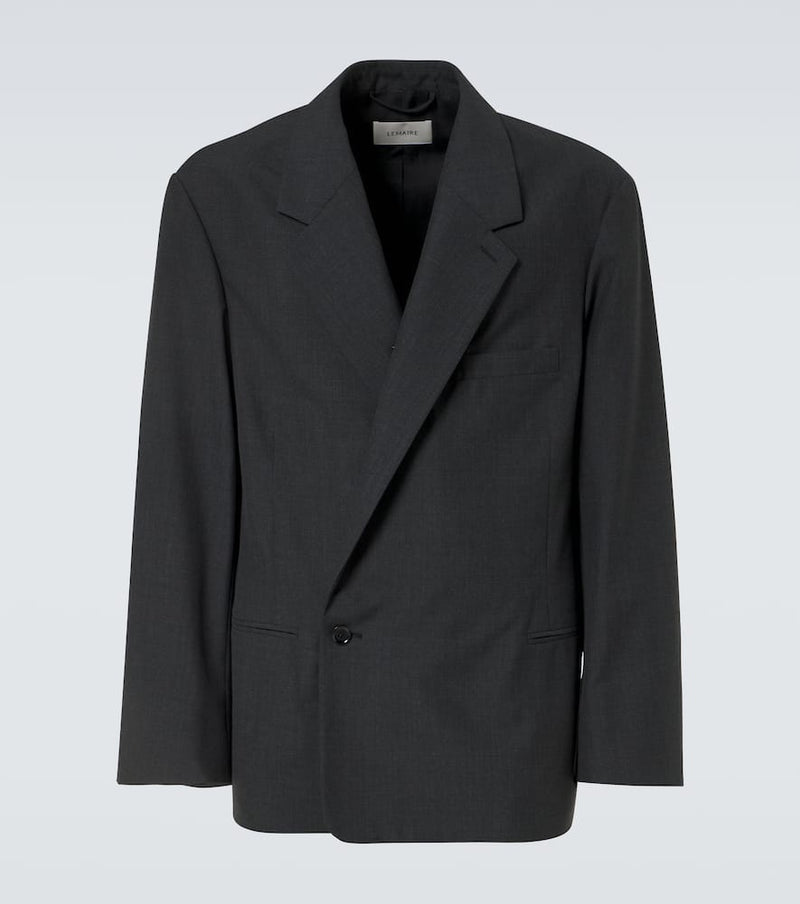 Lemaire Mélange twill blazer