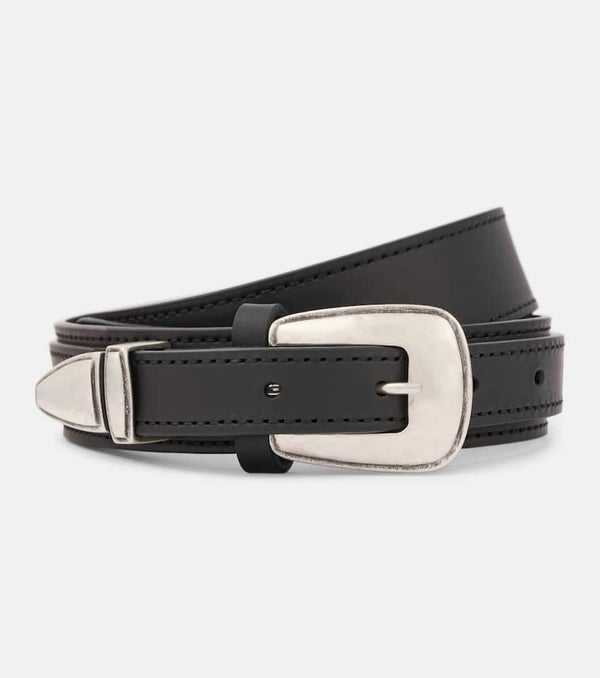 Lemaire Minimal Western leather belt