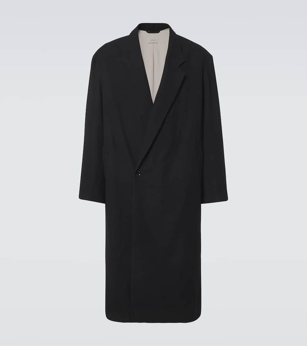 Lemaire Oversized virgin wool twill overcoat