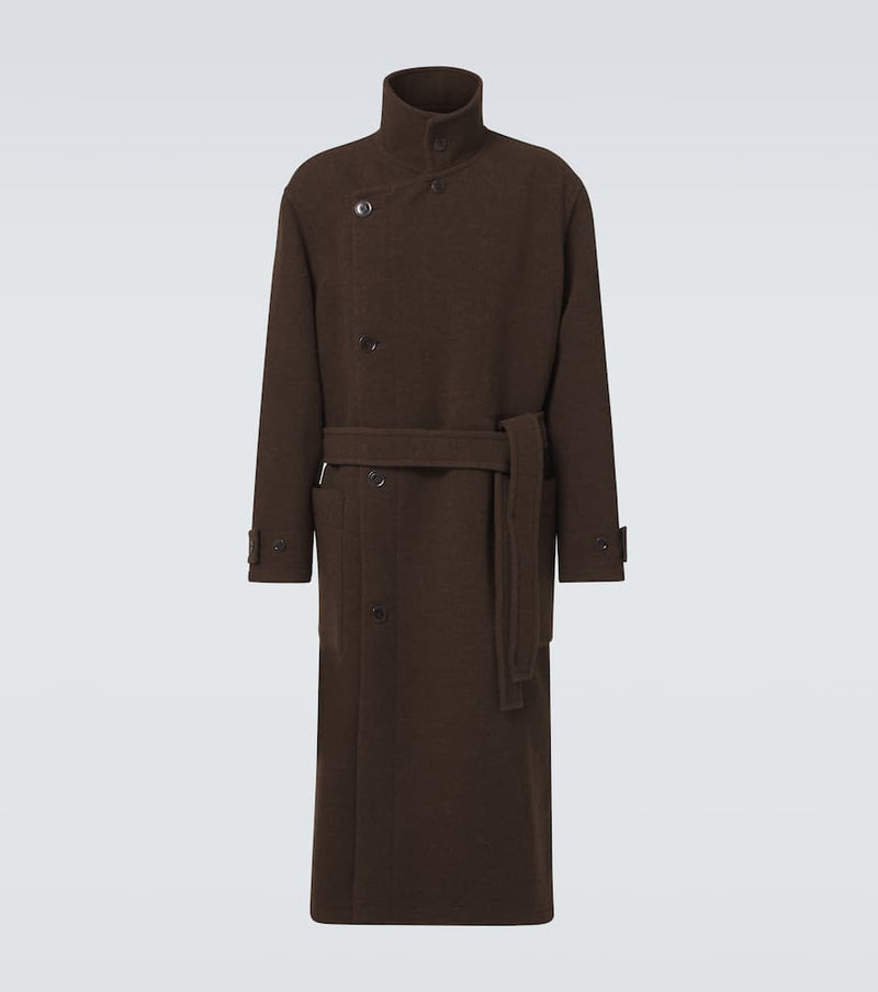 Lemaire Wool wrap coat