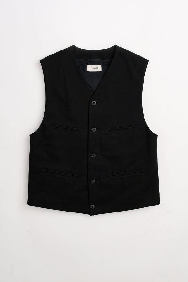 Lemaire Waistcoat Black