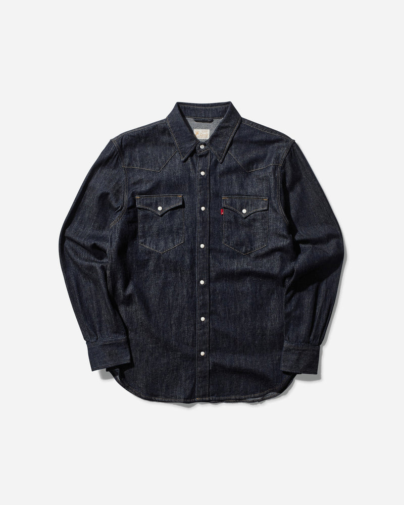 Levi's Men s  65 Western Shirt Blue