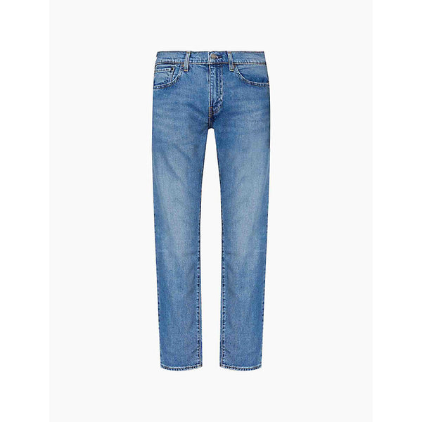 Mens Levis 502 tapered-leg stretch-denim jeans