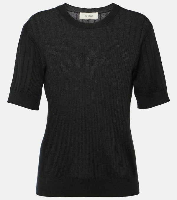 Lisa Yang Ava knitted cashmere T-shirt