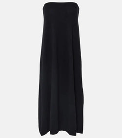 Lisa Yang Dolly strapless cashmere midi dress