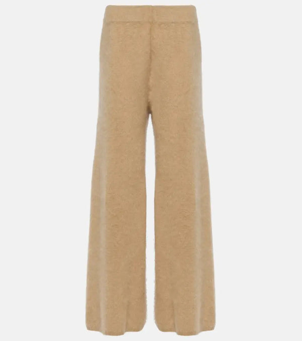 Lisa Yang Ellery brushed cashmere flared pants | LYBSTORE