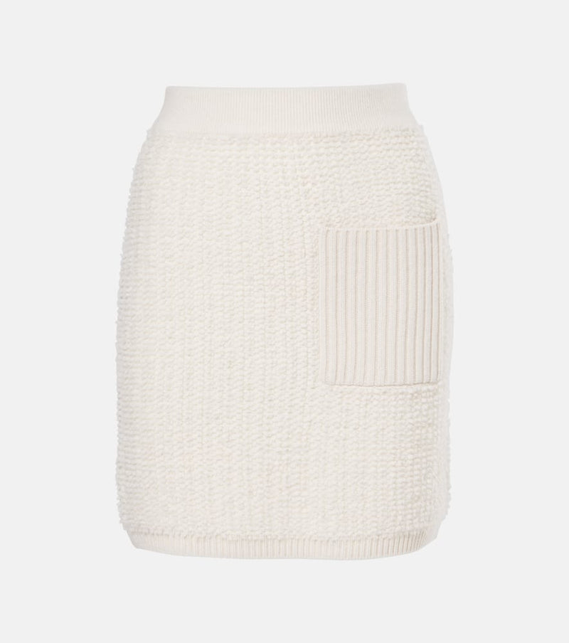 Lisa Yang Imogen knitted cashmere miniskirt