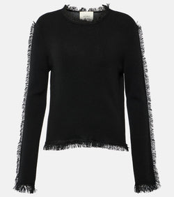 Lisa Yang Jae fringed cashmere top