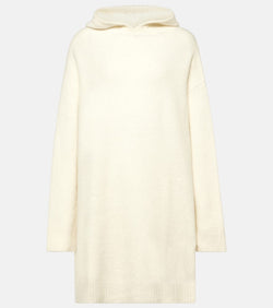 Lisa Yang Louise hooded cashmere minidress