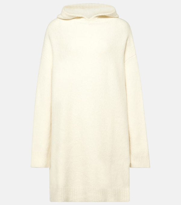 Lisa Yang Louise hooded cashmere minidress