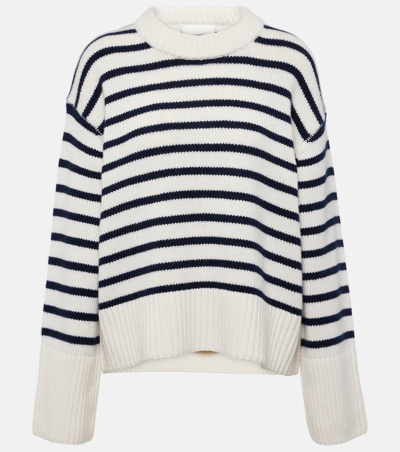 Lisa Yang Sony striped cashmere sweater