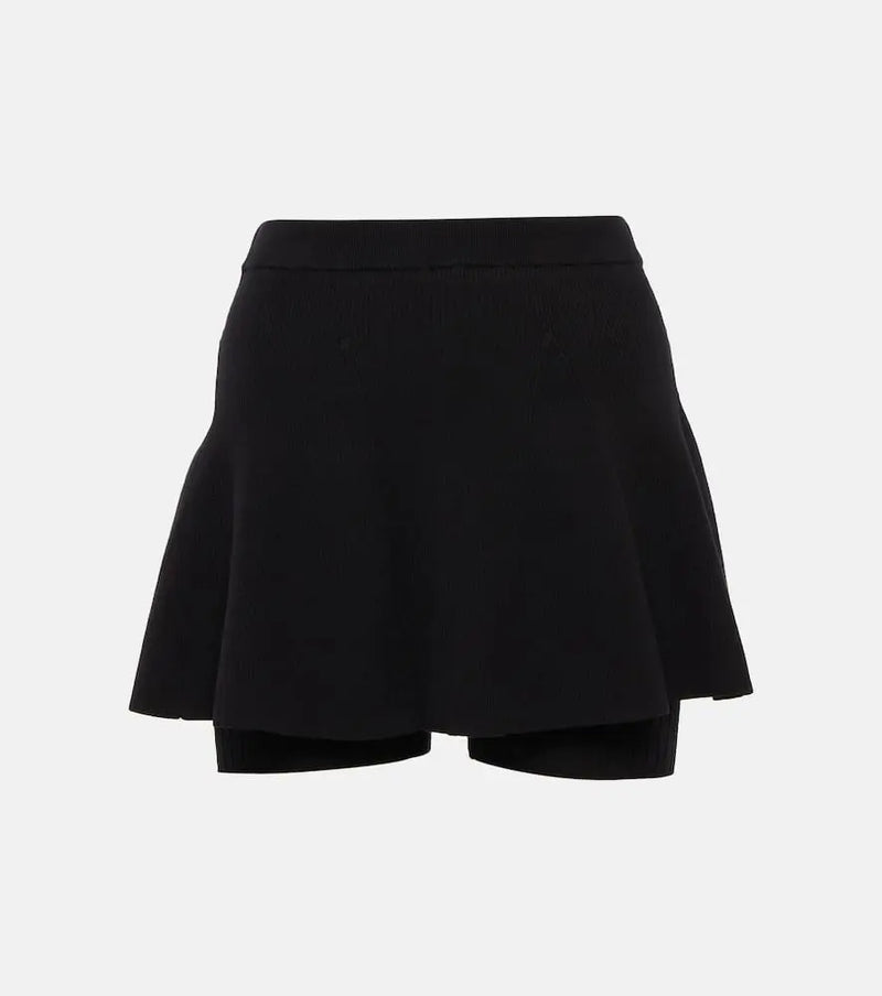 Live The Process Alba ribbed-knit skort | LYBSTORE