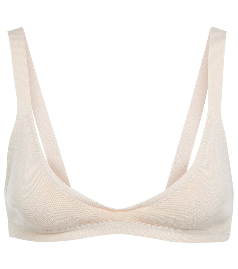 Live The Process Neptune ribbed-knit bralette