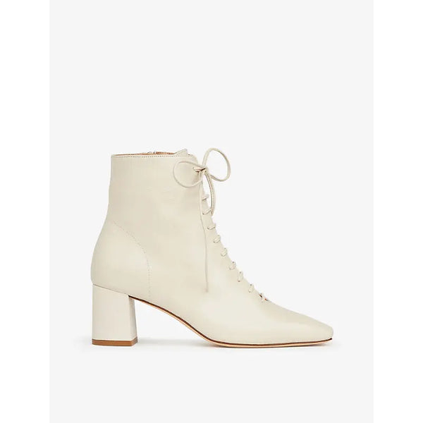 Lk Bennett Arabella leather heeled ankle boots