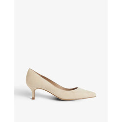 Lk Bennett Audrey pointed-toe leather courts