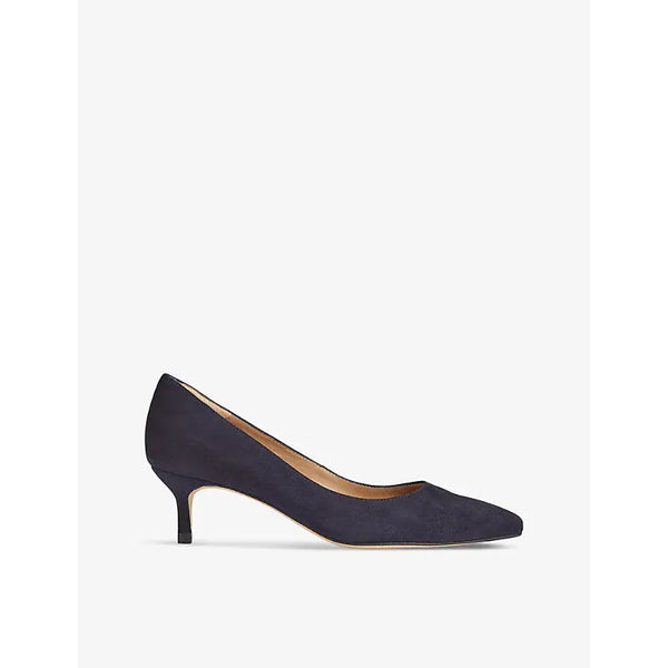 Lk Bennett Audrey pointed-toe suede heeled courts