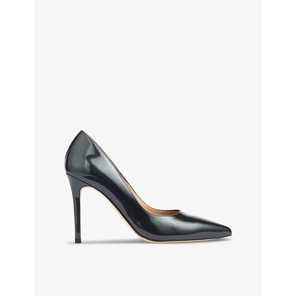 Lk Bennett Fern pointed-toe leather heeled courts