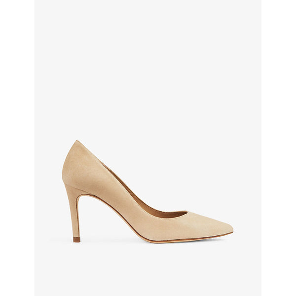  Lk Bennett Floret pointed-toe suede courts