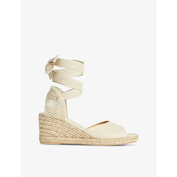 Lk Bennett Marianne espadrille suede wedges