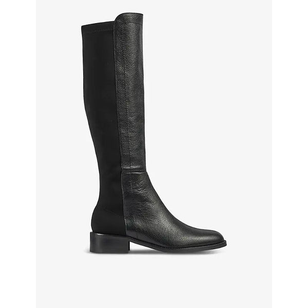 Lk Bennett Tallis elasticated-panel leather knee-high boots