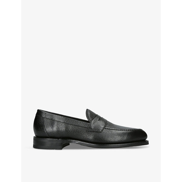 Loake Imperial grained-leather loafers