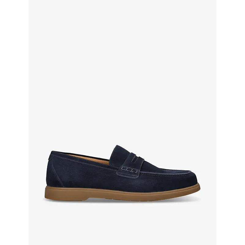 Loake Lucca suede penny loafers | Loake