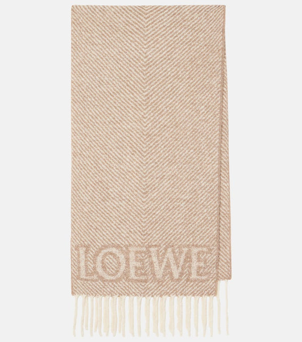 Loewe Alpaca and wool-blend scarf