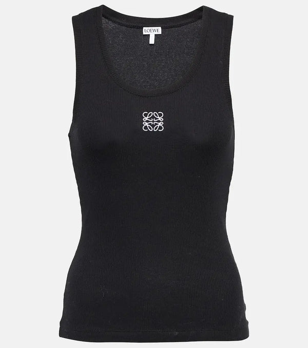 Loewe Anagram cotton-blend tank top | LYBSTORE