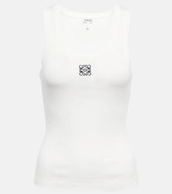 Loewe Anagram cotton-blend tank top