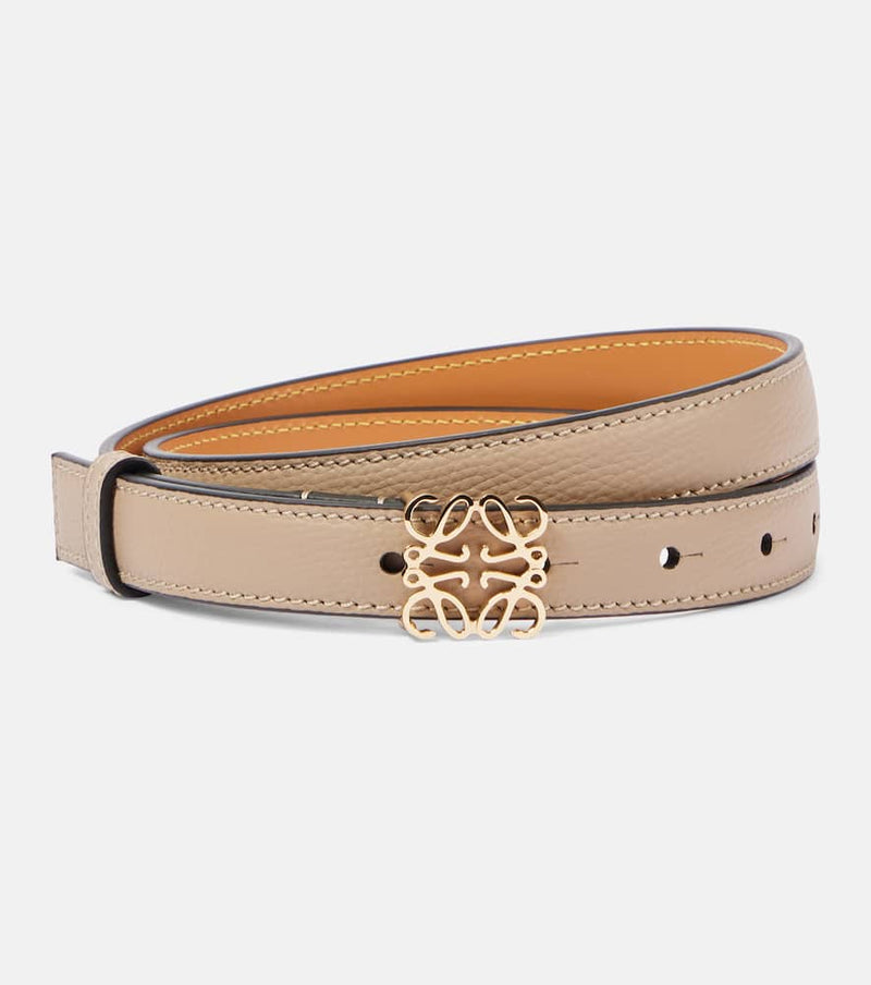 Loewe Anagram leather belt